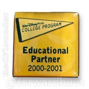 Bundle Sale 3 for $15 | Disney World College Program Pin | Educational Partner